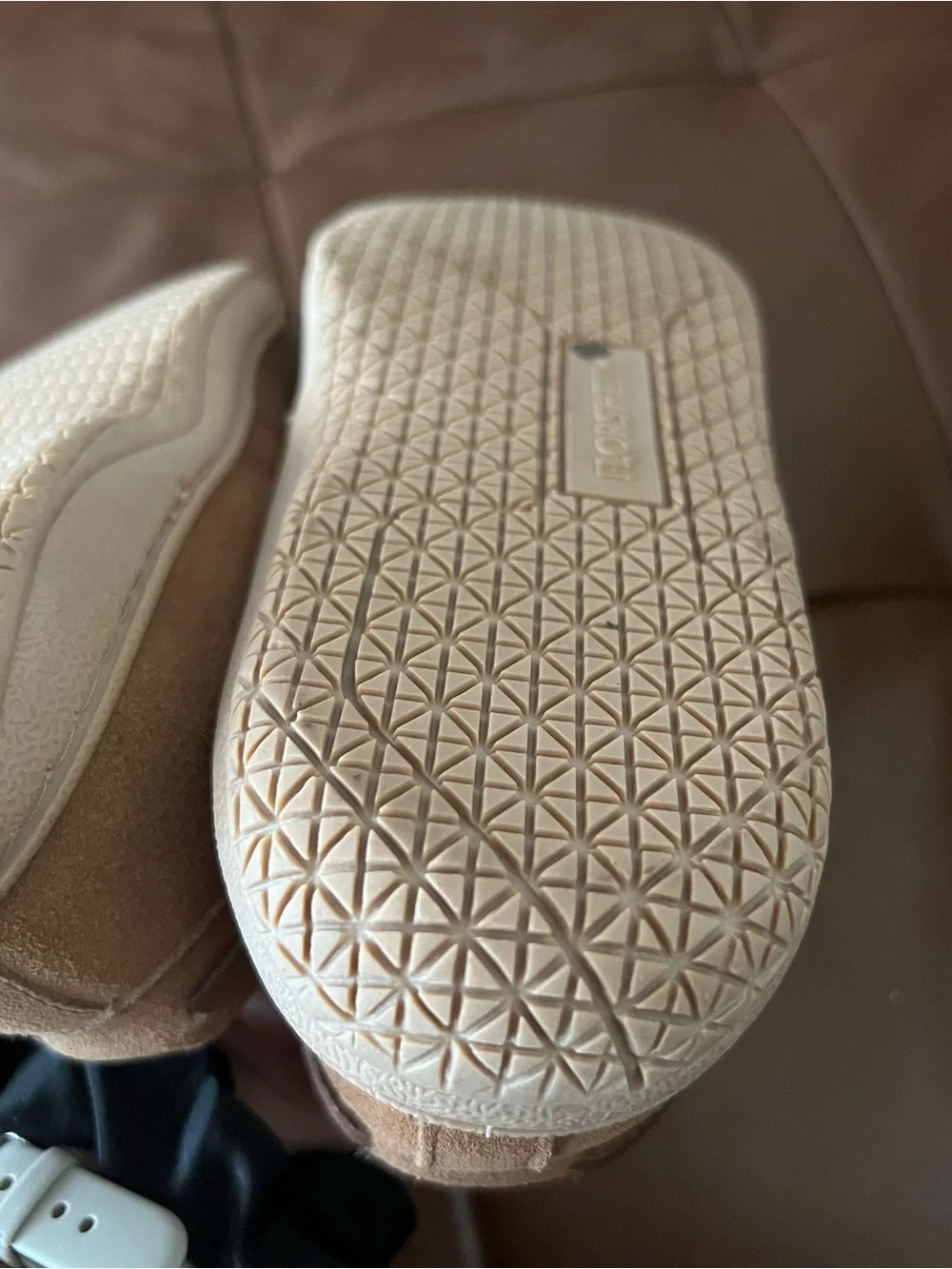 Florsheim Brown Suede Moccasin Slip-On Slippers